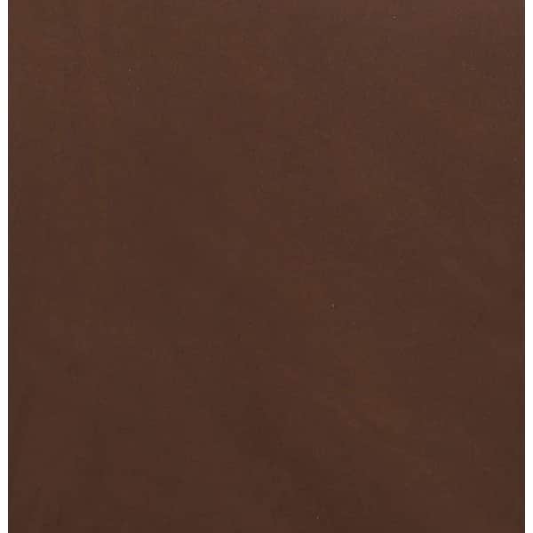 Dark Brown Bed Skirt Cotton Twill Pleated Dust Ruffle w/ Split Corners